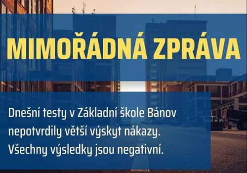 Dobrá zpráva potvrzena od KHS Zl.kraje 